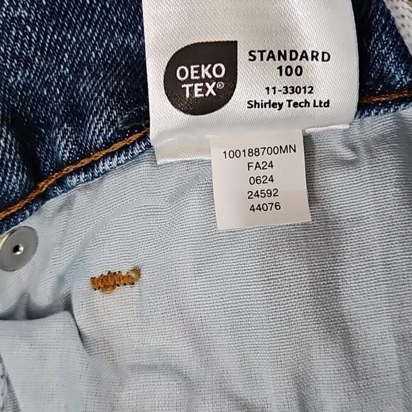 Mode of One Jeans Men's 36W 32L Blue Denim Stretch Straight Leg Quiet Luxury NWT - Picture 16 of 16